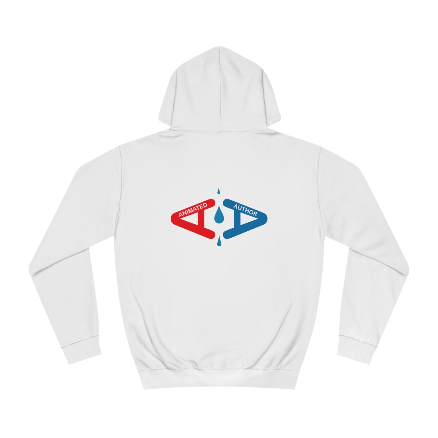 Drip Unisex Hoodie White