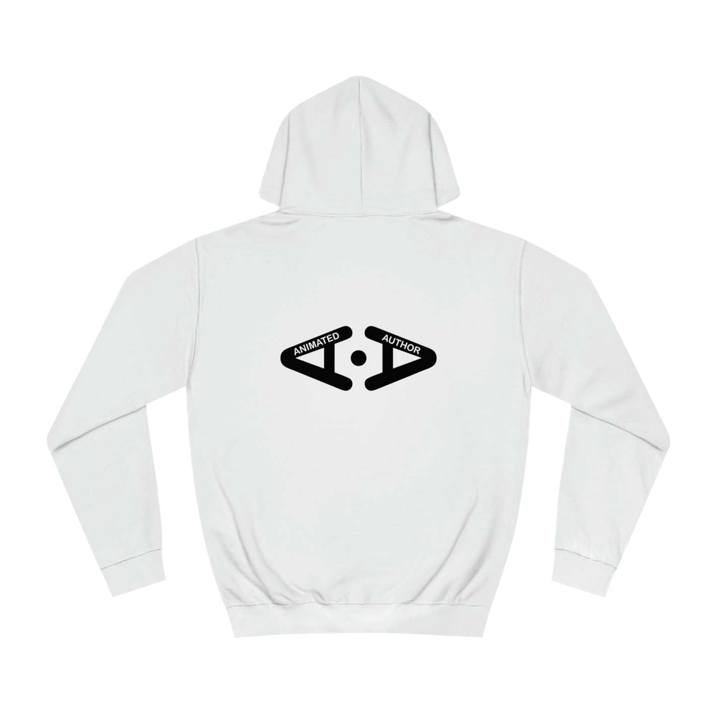 Glitch Unisex Hoodie White